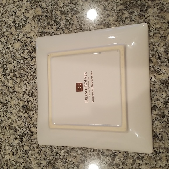 Dean Crouser Watercolor Bird White Ceramic Snack Tray - Picture 3 of 6